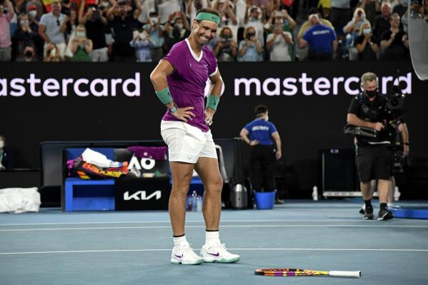 Analysis All in all a fitting way for Nadal to get No. 21 AP News